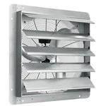 24 In. Shutter Exhaust Fan Highspeed 3320 Cfm Aluminum Wall Mount Attic Vent. Fixed Price $151.51.
