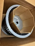 Lau A15-15A Double Inlet Blower Wheel 15-1/2 Dia 15" X 1-7/16" Bore 00827672. Fixed Price $300.00.