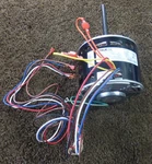 W51-14BJA3-02 Blower Fan Motor 1075 Rpm 1/4 Hp Nema 48 Frame. Fixed Price $65.05.