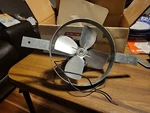 Nos Dayton 6" Propeller Ring Style Ventilating Fan 2C221A And Motor 3M534. Fixed Price $99.95.