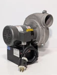 Chicago 46E338 High Pressure Blower, 8" Wheel, Baldor CM3537 Motor. Fixed Price $850.00.