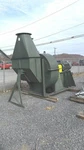 6500 Cfm At 42 S.p. Stainless Steel New York Blower, Series Gi, Size 454 Dh. Fixed Price $22660.00.