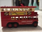 Lledo 6 Wheel Double Decker Bus London Transport / Mars Promotional Model. Fixed Price $9.25.