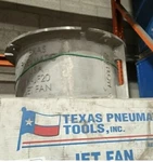 1X Texas Pneumatic TX-JF20 20IN Jet Fan Ventilation Blower 3/4" Npt. Fixed Price $3050.00.