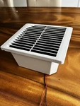 Hoffman TFP624 Side-mount Panel Filter Fan, Gray Matte, 24VDC. Fixed Price $49.99.