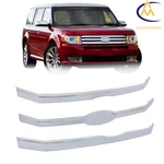 Chrome Plated Grille Bar Insert Ford Flex 2009-2012 3-PIECE Kit 8A8Z-8200-BA. Fixed Price $84.35.
