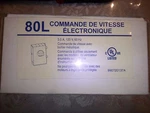 Adj Electronic Speed Control 3A 120V, 60HZ Fan Models 80L New. Fixed Price $12.95.