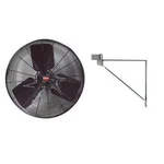 Light Duty Industrial Fan, Wall Mount, 18 Blade Dia, 115V, 2,460/3,480 Cfm,. Fixed Price $213.81.