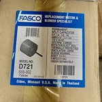 Fasco D721 1/41/51/6 Hp Blower Motor Reversible 1075 Rpm 3 Speed 115V. Fixed Price $99.95.