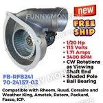 Furnace Draft Inducer Exhaust Blower Replace For Rheem Ruud Weather King Ametek. Fixed Price $168.76.
