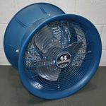 Patterson High-velocity Industrial Fan H14C, 1/4 Hp, 277V, 14" Blade, Air Cannon. Fixed Price $399.95.