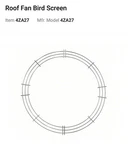 Dayton 4HZ32 Birdscreen Kit For & 4HZ35 Upblast Roof Exhaust Fans (new). Fixed Price $59.99.