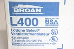 Broan L400 2.3 434CFM Losone Select Ventilator/exhaust Fan. Fixed Price $299.99.