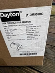 Dayton 3M505BG Air Circulator Motor, 1/2 Hp, 115V, 7.2A, 1-PHASE, Ball Bearing. Fixed Price $175.00.