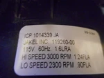 Oem Icp Heil Tempstar Inducer Motor Jackel 11926000 119260-00. Fixed Price $200.00.