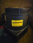 Lookourway Air Dancer Blower/motor 10M0311035 115V 60HZ 1/4HP Looks New. Fixed Price $80.00.