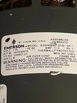 Emerson K55HXMWP-0732 Furnace Blower Motor Lennox 100651-01 1HP 115V 4SPD. Fixed Price $90.00.