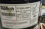 Toptech TT-E50-3SP1 1/2HP 115V 3-SPEED 1075RPM Furnace Motor #22. Fixed Price $80.00.