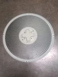 22 1/4" Hvac Condenser Fan Grille American Stnrd Light Gray/aqua 2A7B2036A1000AA. Fixed Price $79.95.