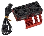 Nhx Rc 1/8 Twin Cyclone Alum Hv Cooling Fans W/cover 28000RPM Motor Heatsink Red. Fixed Price $29.95.