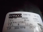 Fasco 70581735 /1172823 Inducer Assembly. Fixed Price $95.00.