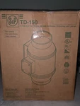 Soler And Palau TD-150 6" / 150MM Inline Mixed Flow Duct Fan TD150. Fixed Price $229.99.