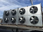 New Factory Overstock Bohn BNQD08A041 Air Cooled Condenser 2X4 Fan. Fixed Price $20000.00.