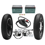 24V 250W Brushed Gear Reduction Electric Motor Wheels 12AH Battery Fr Wheelchair. Fixed Price $668.99.