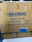 New Global Industrial Shutter For 24" Guard Mounted Exhaust Fan 246CP54. Fixed Price $124.99.
