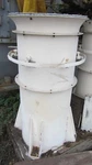 Buffalo Vaneaxial Fan 22A10 10500CFM 7.11 Tp 22-316 Diameter, 30-12 Long 18 Damp. Fixed Price $4090.00.