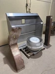 Loren Cook Company Acrud 135R10 Roof Top Fan, Hood W/exhaust Duct Unit. Fixed Price $1043.99.