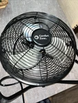 Comfort Zone CZHV12B In Floor Fan - Black 3 Speeds All Metal Construction Ul. Fixed Price $45.00.