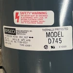 New Fasco D745 208/230 Hvac Condenser Fan Motor 1/2 Hp Reversable 1075 Rpm. Fixed Price $65.99.