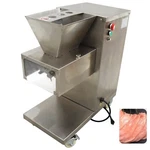 Intbuying Commercial Meat Cutting Machine 800KG/H 4MM Blade Slicer Dicer. Fixed Price $1214.40.