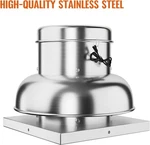 Gravee 1400/2400CFM Upblast Roof Exhaust Fan For Restaurant Kitchen Ventilation. Fixed Price $367.44.