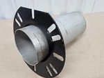 Beckett Series A, Af, Mp 1192, 9" Oil Burner Air Tube & Mounting Flange. Fixed Price $119.99.