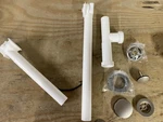 Jacuzzi HP55826 Universal Rotary/cable Drain Kit, Brushed Nickel *read*. Fixed Price $36.99.